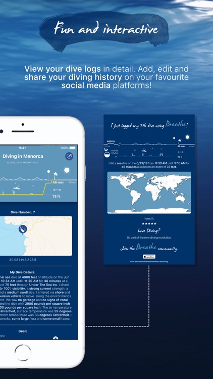 Breathe - Smart Scuba Dive Log