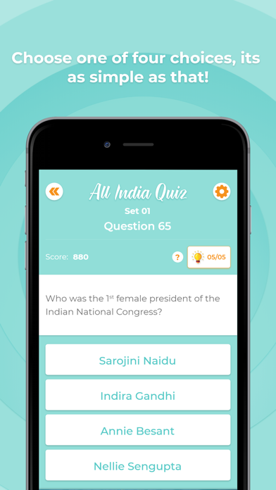 Screenshot #3 pour All India Quiz
