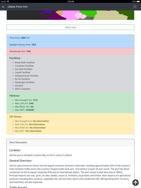 cMate-Ports Info iPad screenshot 4 - Book app