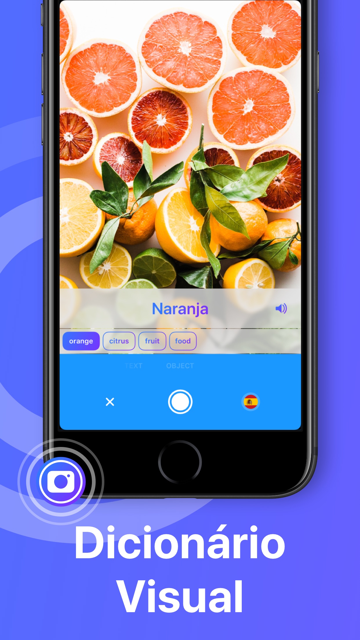 Screenshot do app Tradutor e Dicionário App