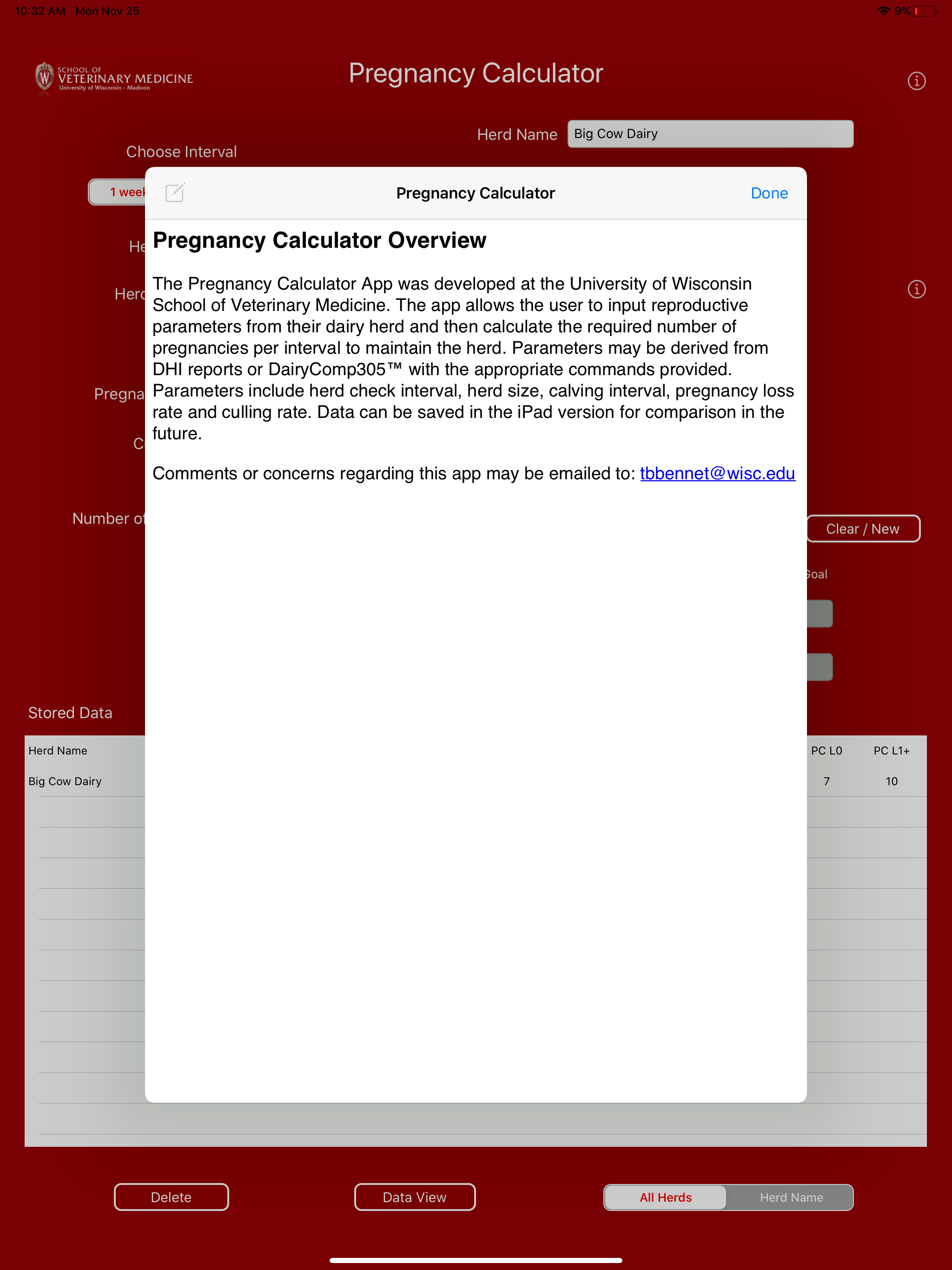 Preg Calculator