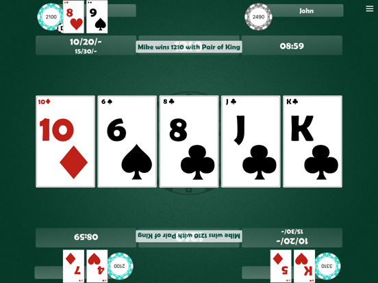 Screenshot #5 pour Virtual Poker Table