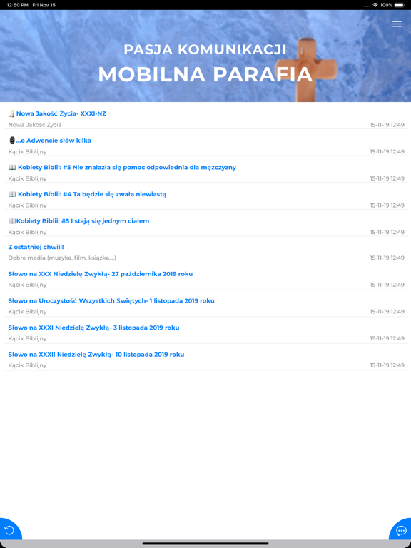 Screenshot #6 pour Mobilna Parafia