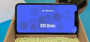 OSC Blobs – Tapioca Toys screenshot #1 for iPhone