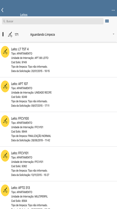 Screenshot #3 pour SOULMV Higienização de Leito