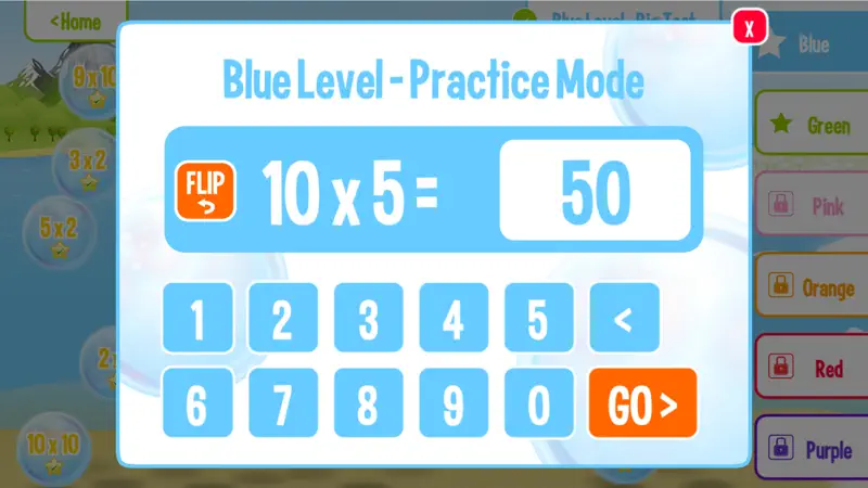 Squeebles Flip Times Tables screenshot 2 of 8