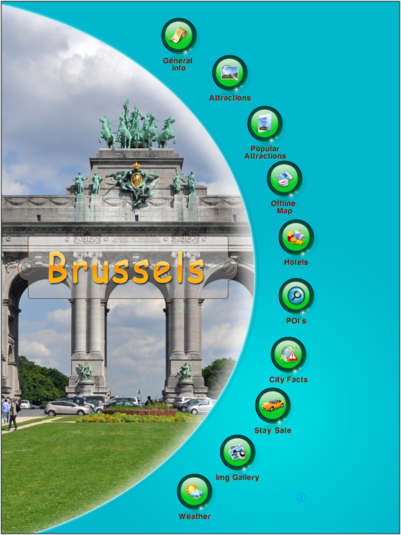 Brussels Offline Map Guideのおすすめ画像1