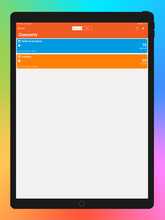 Glances+ iPad screenshot 5 - Productivity app