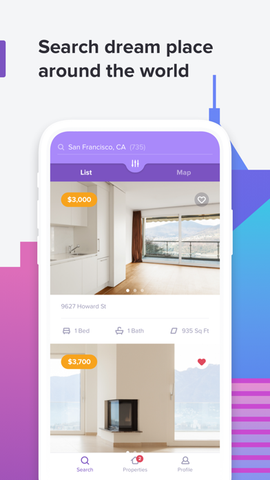 Rentberry Apartment Rentals Screenshot