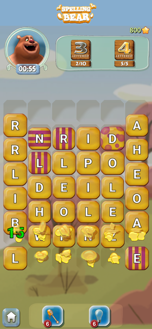 Spelling Bear :Honey Word Hunt(圖8)-速報App