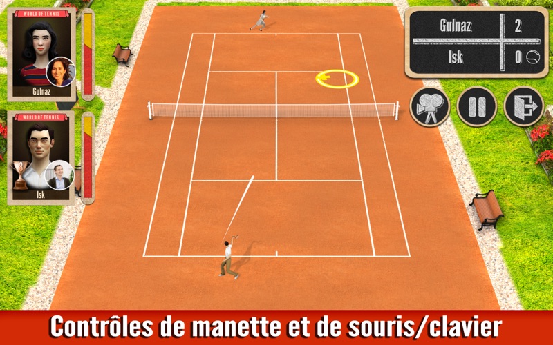 Screenshot #2 pour Tennis — Jeu des Années Folles