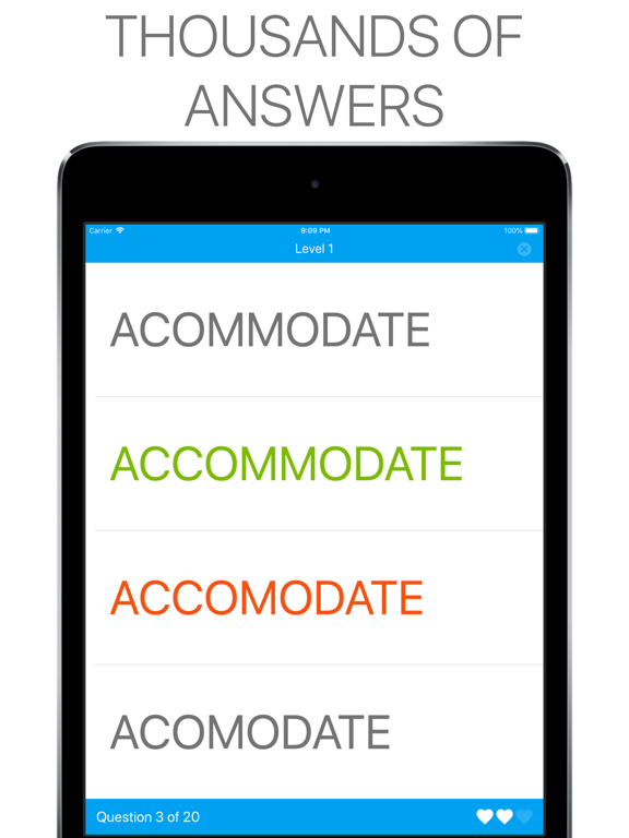 Screenshot #6 pour Scholar: Spelling Bee Quiz
