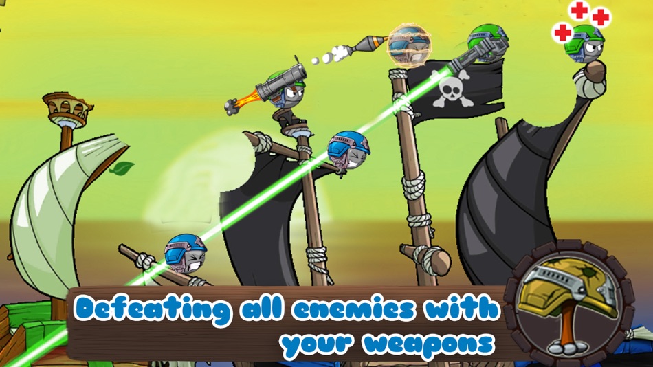 #2. Army warlings (iOS) 由: Luc Tran Canh