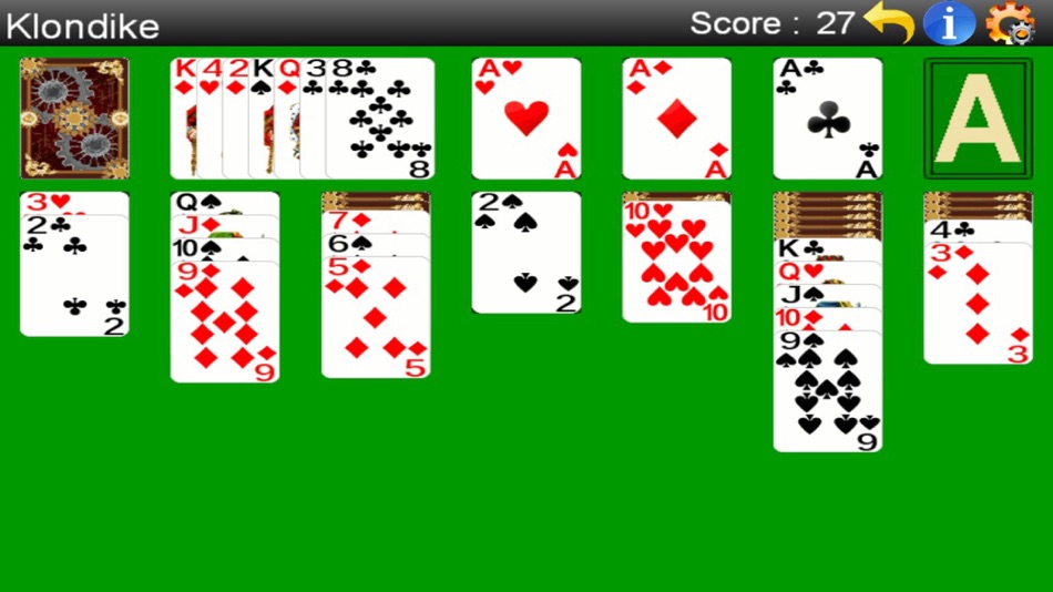 #1. Solitaire Pack -- Lite (iOS) 由: GASP Mobile Games Inc