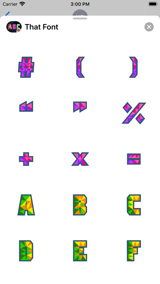 #5. That Font (iOS) 由: Daniel Adams