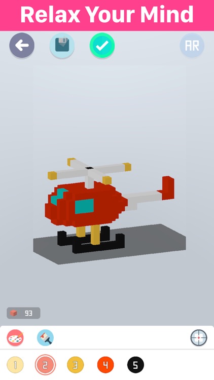 Voxel 3D AR Color By Number screenshot-3
