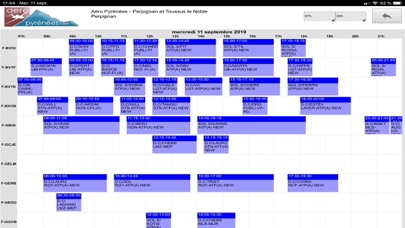 Screenshot #1 pour Planning Aéropyrénées