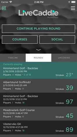 Game screenshot LiveCaddie - MyGolfApp mod apk