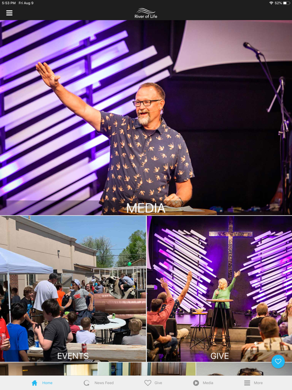 River of Life Wellington CO iPad screenshot 2 - Lifestyle app