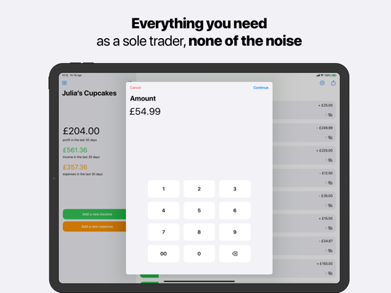 Microbooks® iPad screenshot 10 - Business app