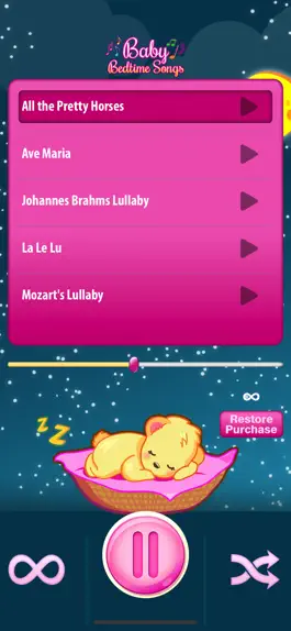Game screenshot Lullabies Music for Sleep apk