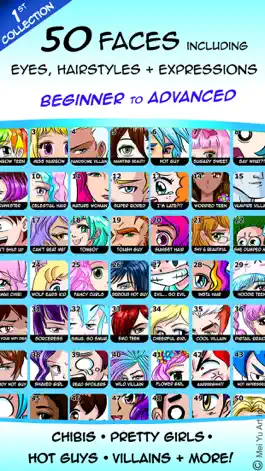 Game screenshot Draw 50 Anime Manga Lessons apk