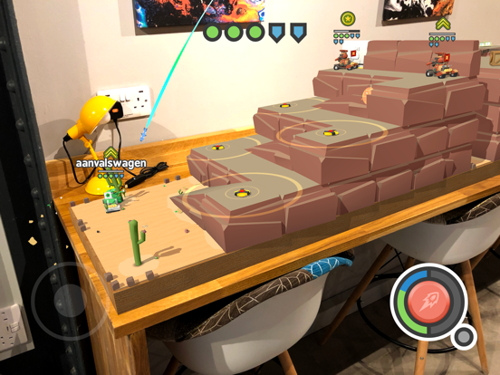 AR Tanks iPad app afbeelding 5