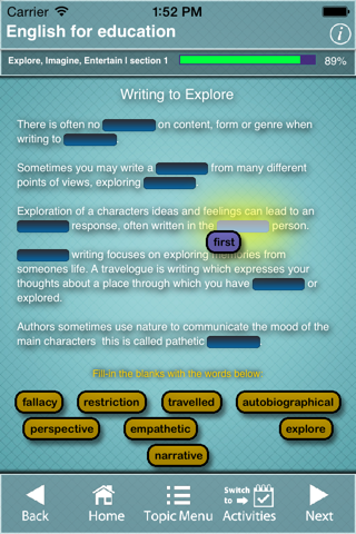 English - For Education screenshot 2