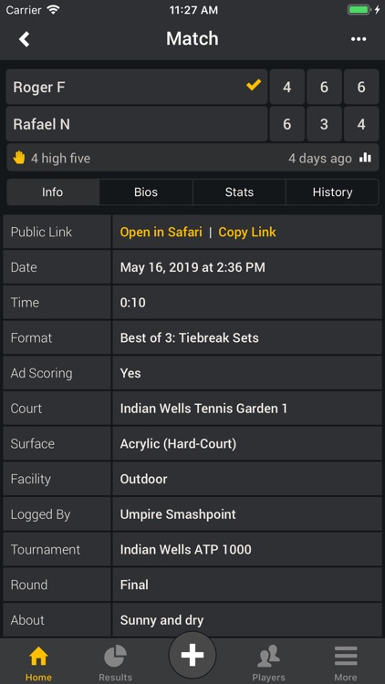 Smashpoint Tennis Tracker screenshot-4