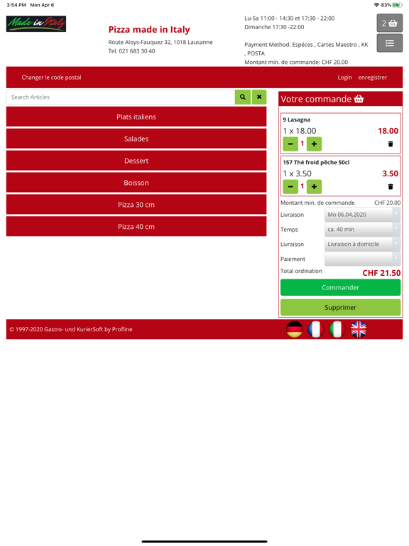 Screenshot #6 pour Pizza Made In Italy - Pizzeria