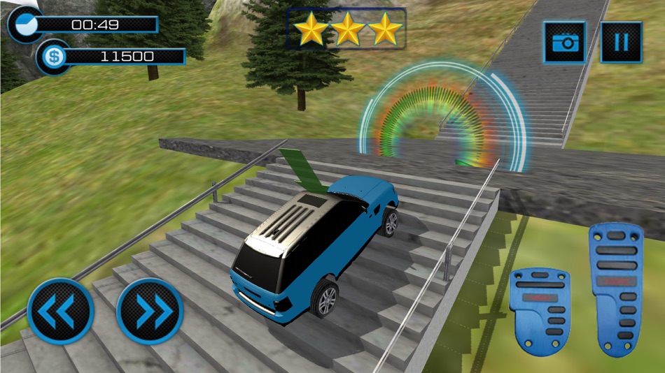 #6. OffRoad Rover Stairs Challenge (iOS) Podle: Luqman Ahmad Shahzad