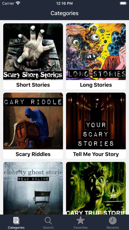 Horror Stories & Scary Stories