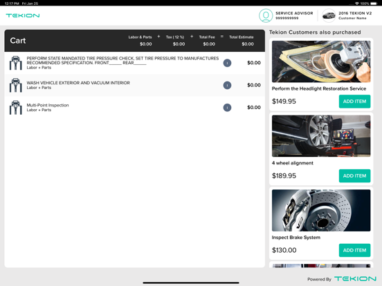 Screenshot #5 pour Tekion Smart Screen