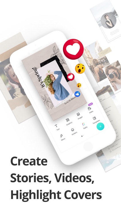 Canva: IG Story & Video Maker screenshot-0