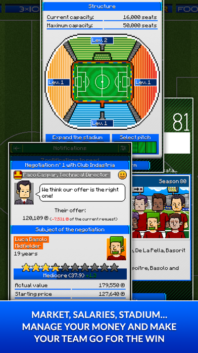 Pixel Manager: Football 2021 screenshot 4