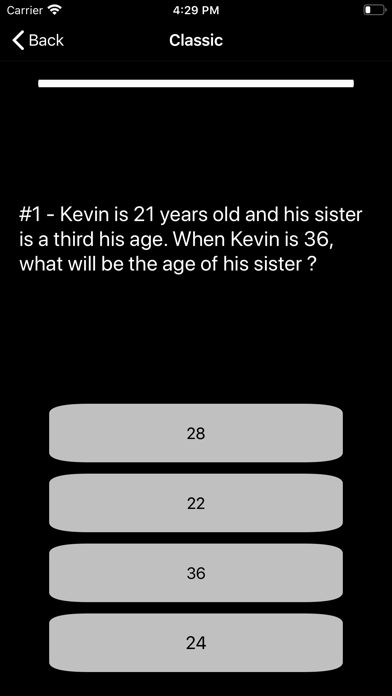 Screenshot #2 pour Test Brain: IQ Test