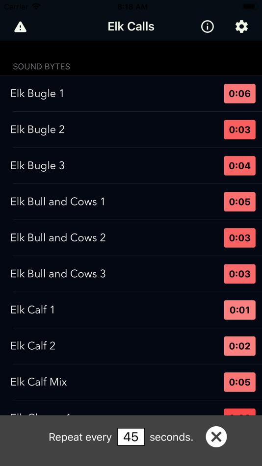 Elk Calls & Hunting Sounds - 1.0.3 - (iOS)