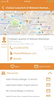 chabad nearby iPhone Captures Décran 2