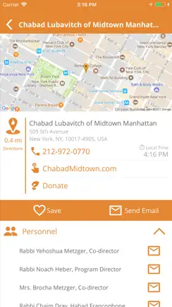 Chabad Nearby iPhone image 2