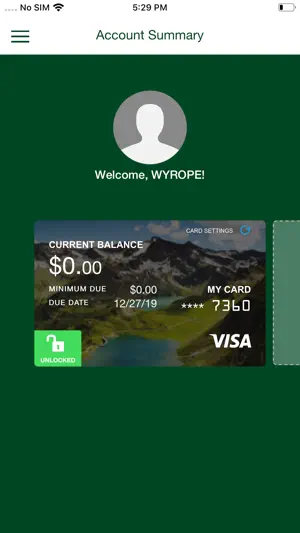 Wyrope FCU Credit screenshot 2