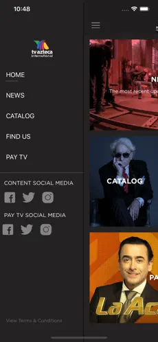 Captura 3 TV AZTECA INTERNATIONAL iphone