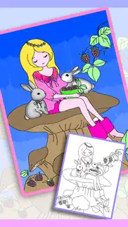 bejoy coloring princess fairy iphone screenshot 1