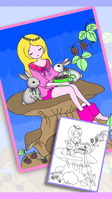 Bejoy Coloring Princess Fairy screenshot 1