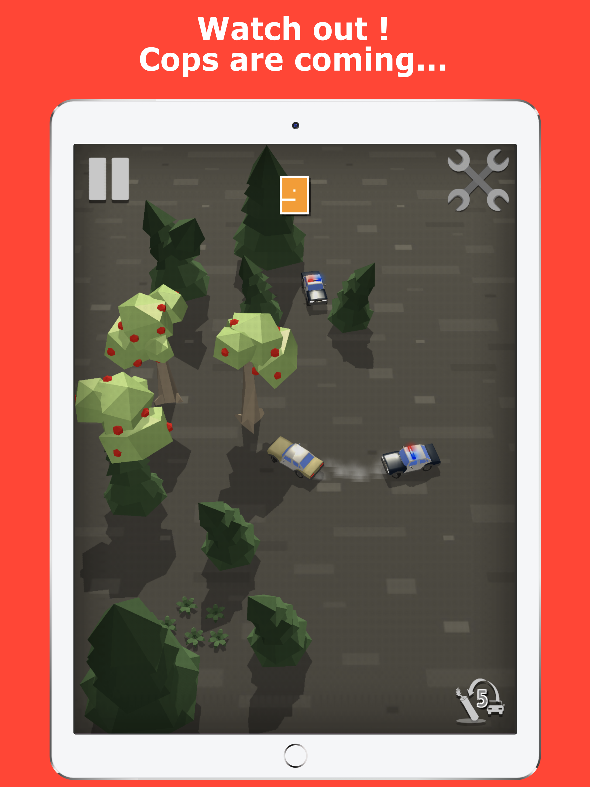 Angry Cops : Car Chase Game