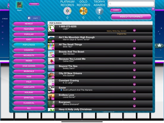 Screenshot #6 pour Play Along Keys  piano karaoke
