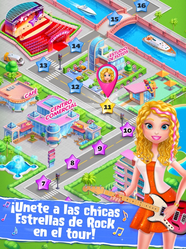 Rockstar Girls: aventuras screenshot 10