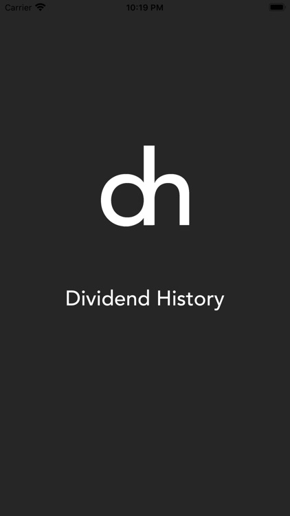 Dividend History Limited
