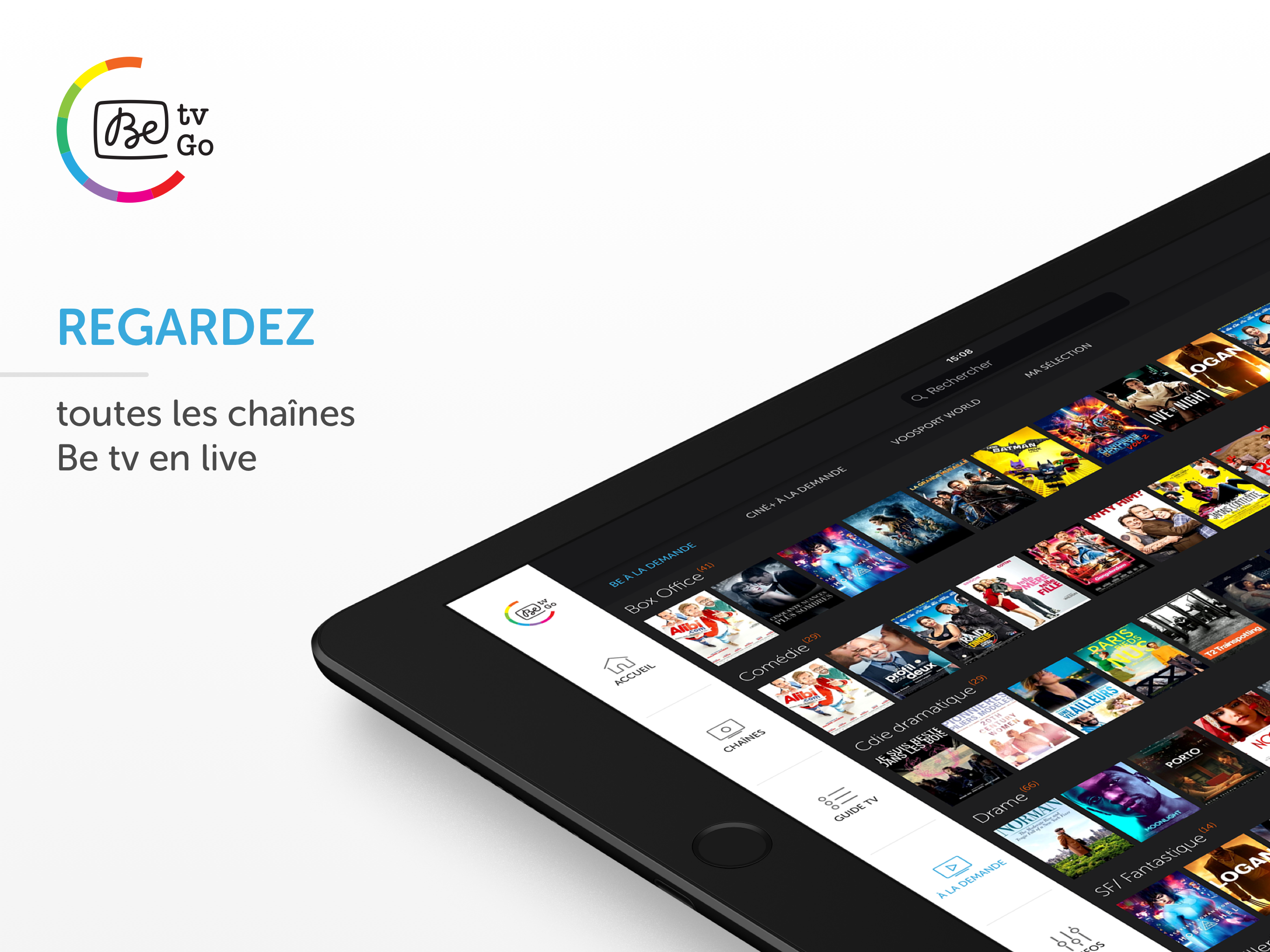 Be tv Go : Live, À la demande screenshot 5