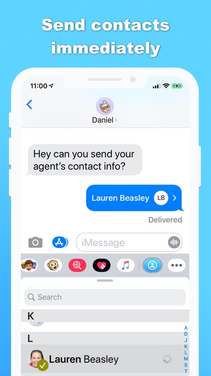 Contacty for Messages