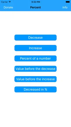 Percent % iPhone image 1